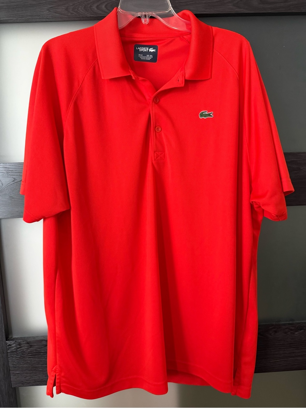 Lacoste Sport Ultra Dry Raglan Sleeve Polo Shirt 3XL